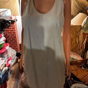 Women’s Old Navy Light Blue Sleeveless Dress Size M NWT